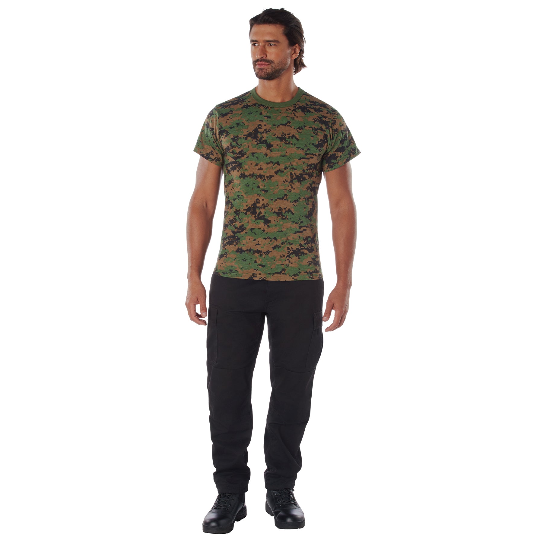 Rothco Digital Camo T-Shirt | Military-Style Camo Tee