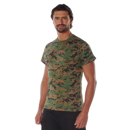 Rothco Digital Camo T-Shirt | Military-Style Camo Tee