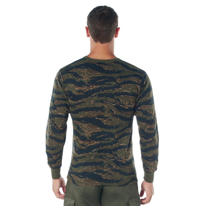 Rothco Long Sleeve Color Camo T-Shirt | Outdoor and Tactical Use