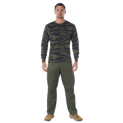 Rothco Long Sleeve Color Camo T-Shirt | Outdoor and Tactical Use