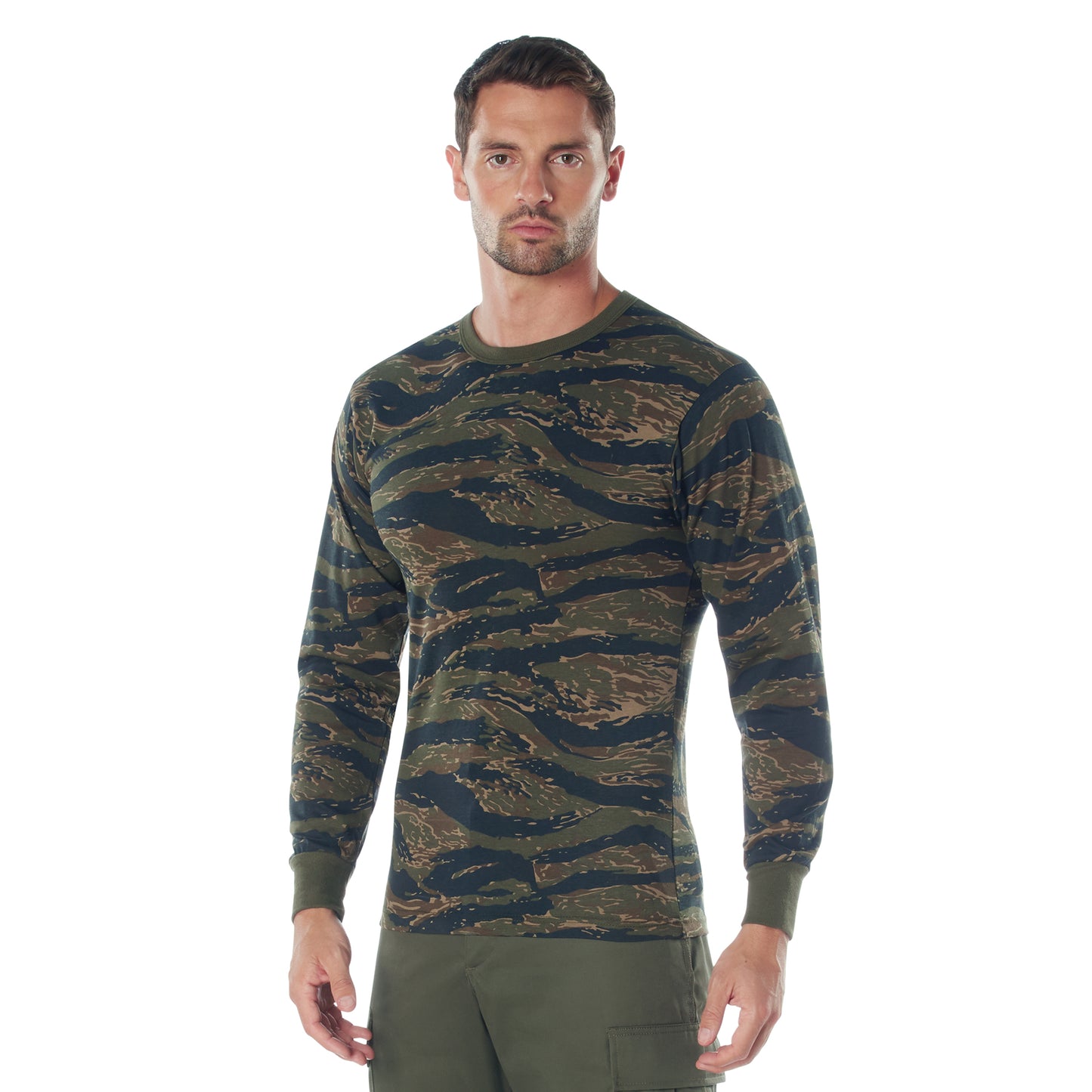 Rothco Long Sleeve Color Camo T-Shirt | Outdoor and Tactical Use