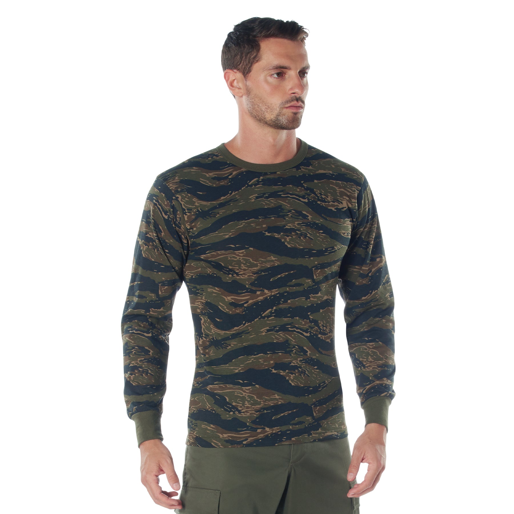 Rothco Long Sleeve Color Camo T-Shirt | Outdoor and Tactical Use