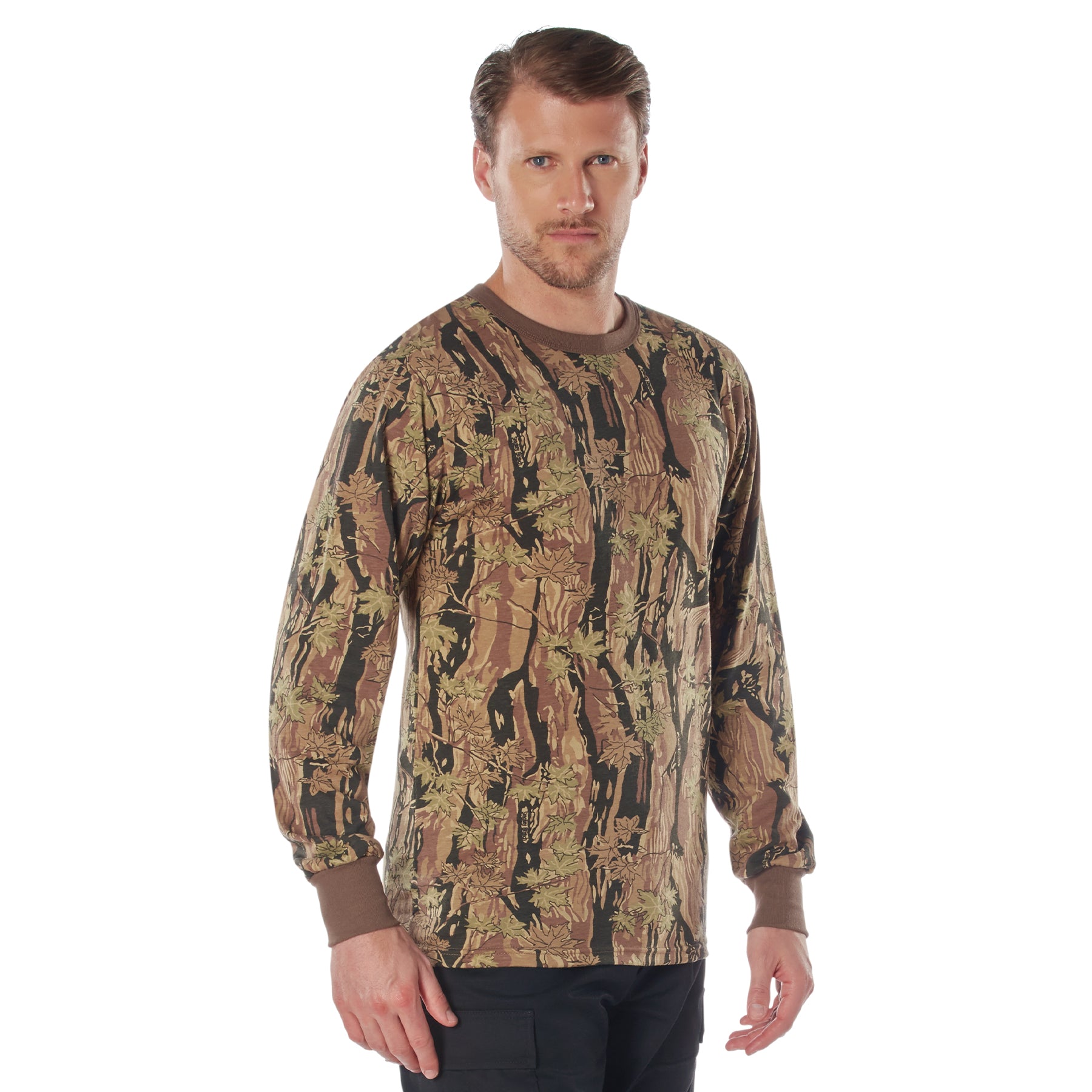 Rothco Long Sleeve Color Camo T-Shirt | Outdoor and Tactical Use