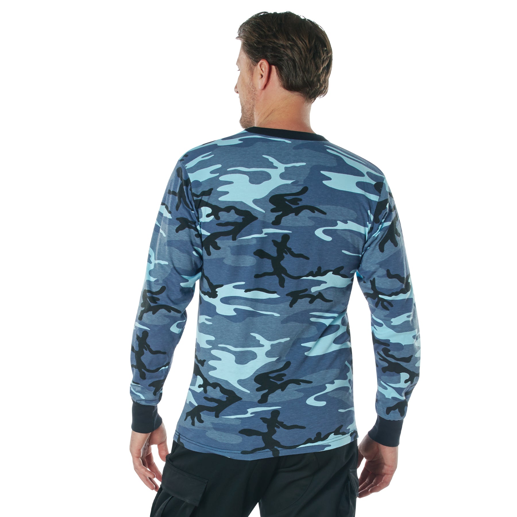 Rothco Long Sleeve Color Camo T-Shirt | Outdoor and Tactical Use