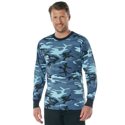 Rothco Long Sleeve Color Camo T-Shirt | Outdoor and Tactical Use