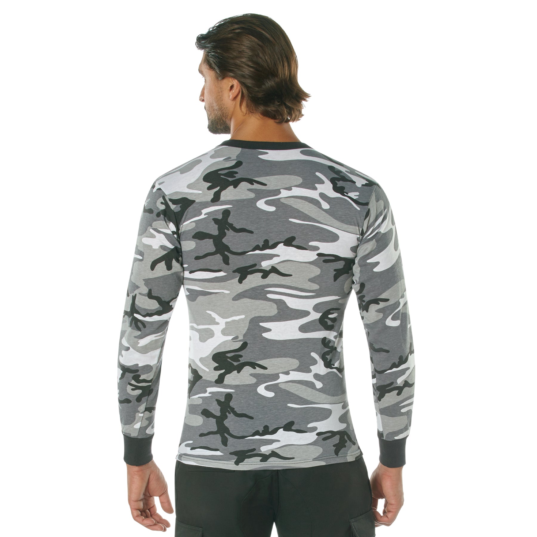 Rothco Long Sleeve Color Camo T-Shirt | Outdoor and Tactical Use