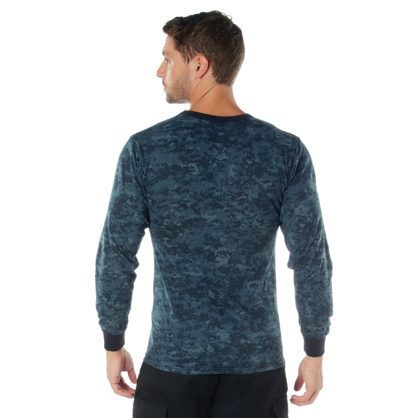 Rothco Long Sleeve Digital Camo T-Shirt | Camouflage T-Shirt