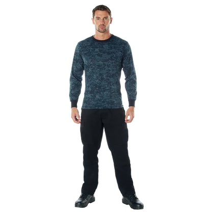 Rothco Long Sleeve Digital Camo T-Shirt | Camouflage T-Shirt