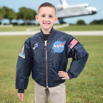 Flight Jacket - Rothco Kids NASA MA-1 Flight Jacket