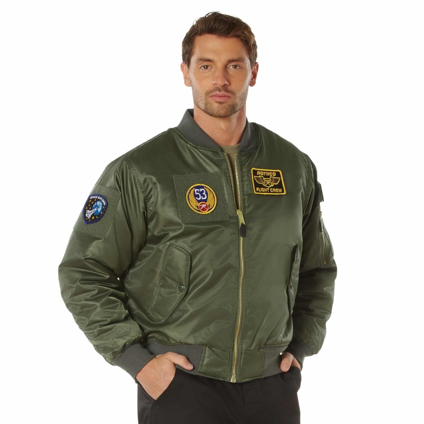 Rothco MA-1 Flight Jacket with Patches | Tac Essentials