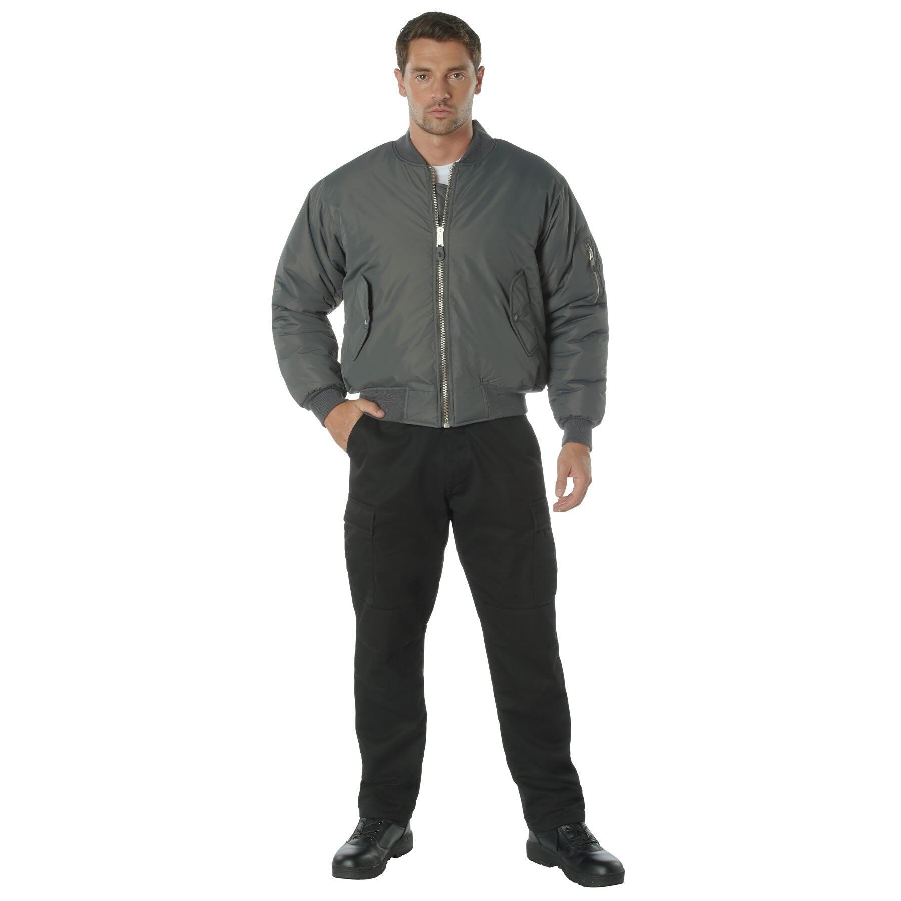 Rothco Enhanced Nylon MA-1 Flight Jacket | Tac Essentials