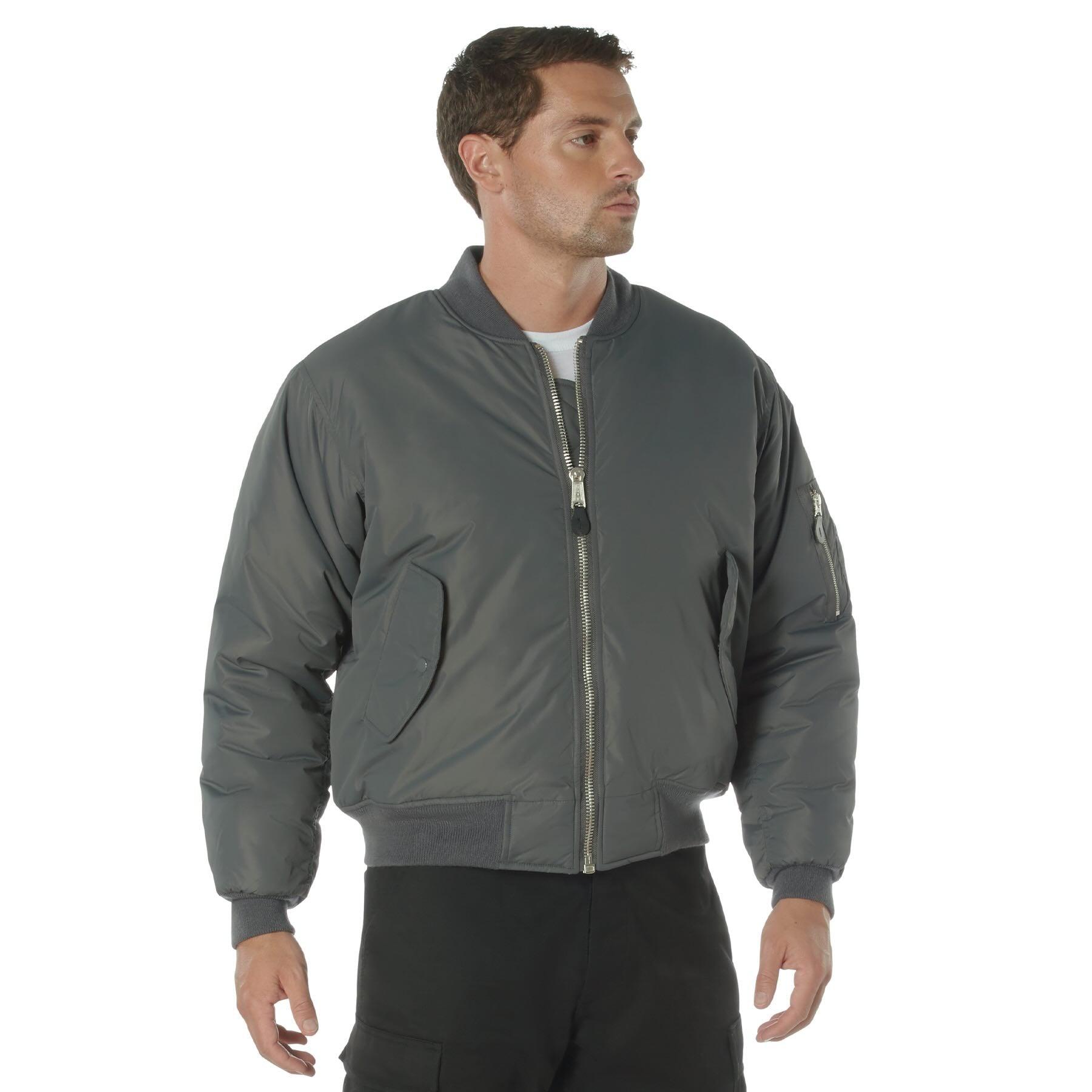 Rothco Enhanced Nylon MA-1 Flight Jacket | Tac Essentials