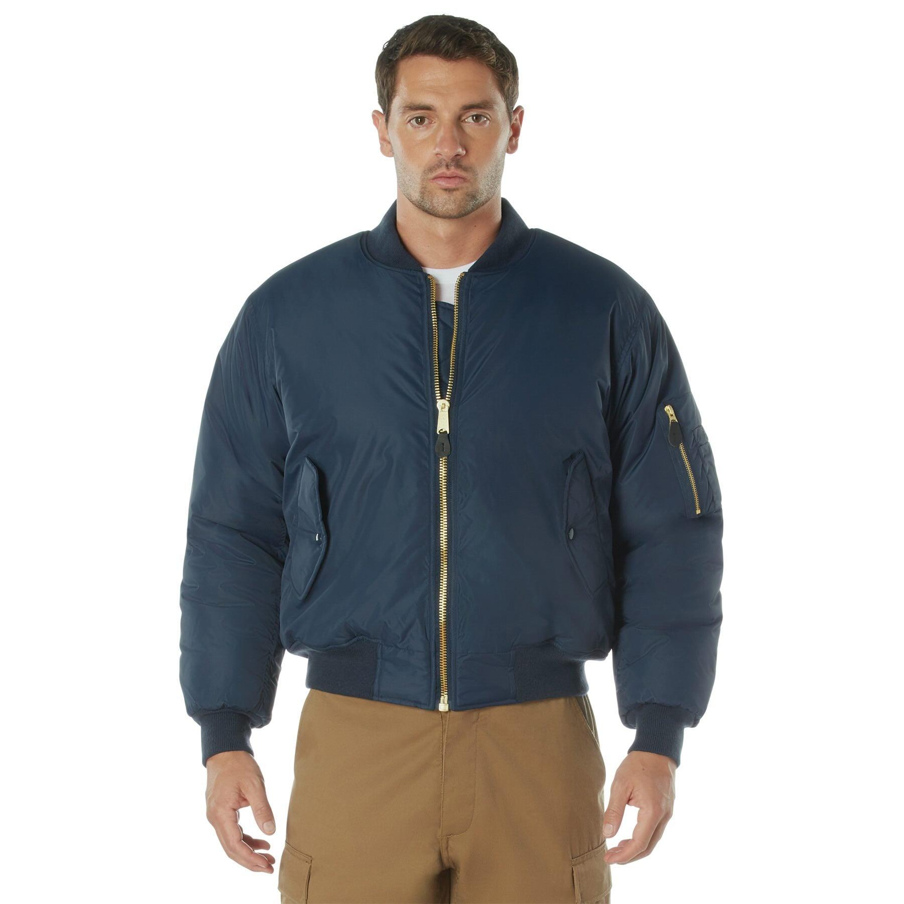 Rothco Enhanced Nylon MA-1 Flight Jacket | Tac Essentials