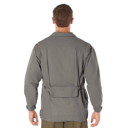 Rothco Convertible Safari Jacket | 19 Pockets & Zip-Off Sleeves