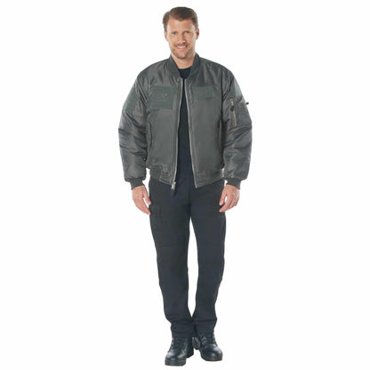 Rothco MA-1 Flight Jacket with Patches | Tac Essentials