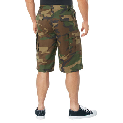 Rothco Long Length Camo BDU Shorts | Tac Essentials