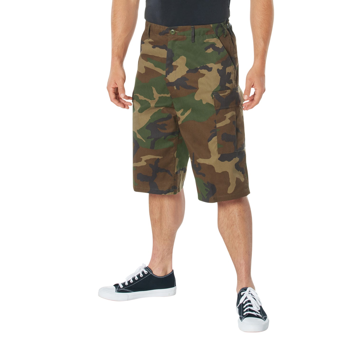 Rothco Long Length Camo BDU Shorts | Tac Essentials