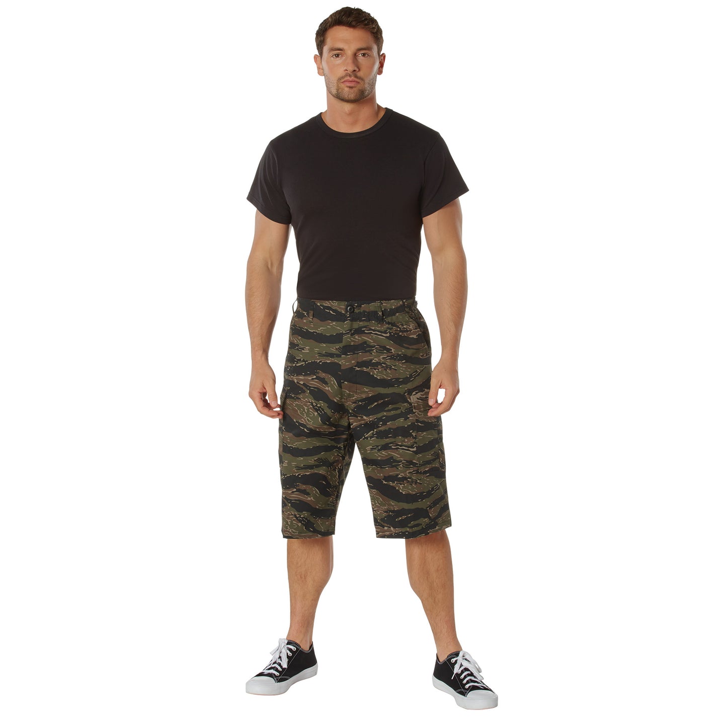 Rothco Long Length Camo BDU Shorts | Tac Essentials