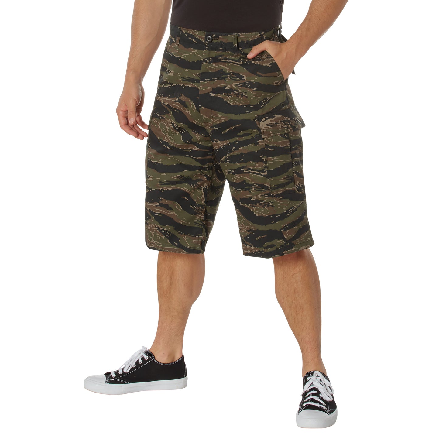 Rothco Long Length Camo BDU Shorts | Tac Essentials