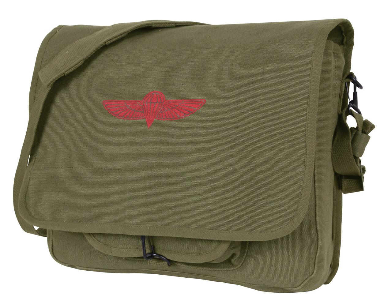 Rothco Canvas Israeli Paratrooper Bag | Tac Essentials