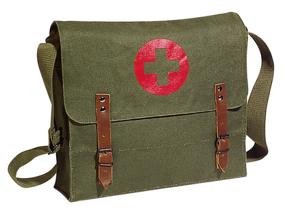 Rothco Canvas Nato Medic Bag | Durable & Stylish Medical Shoulder Bag