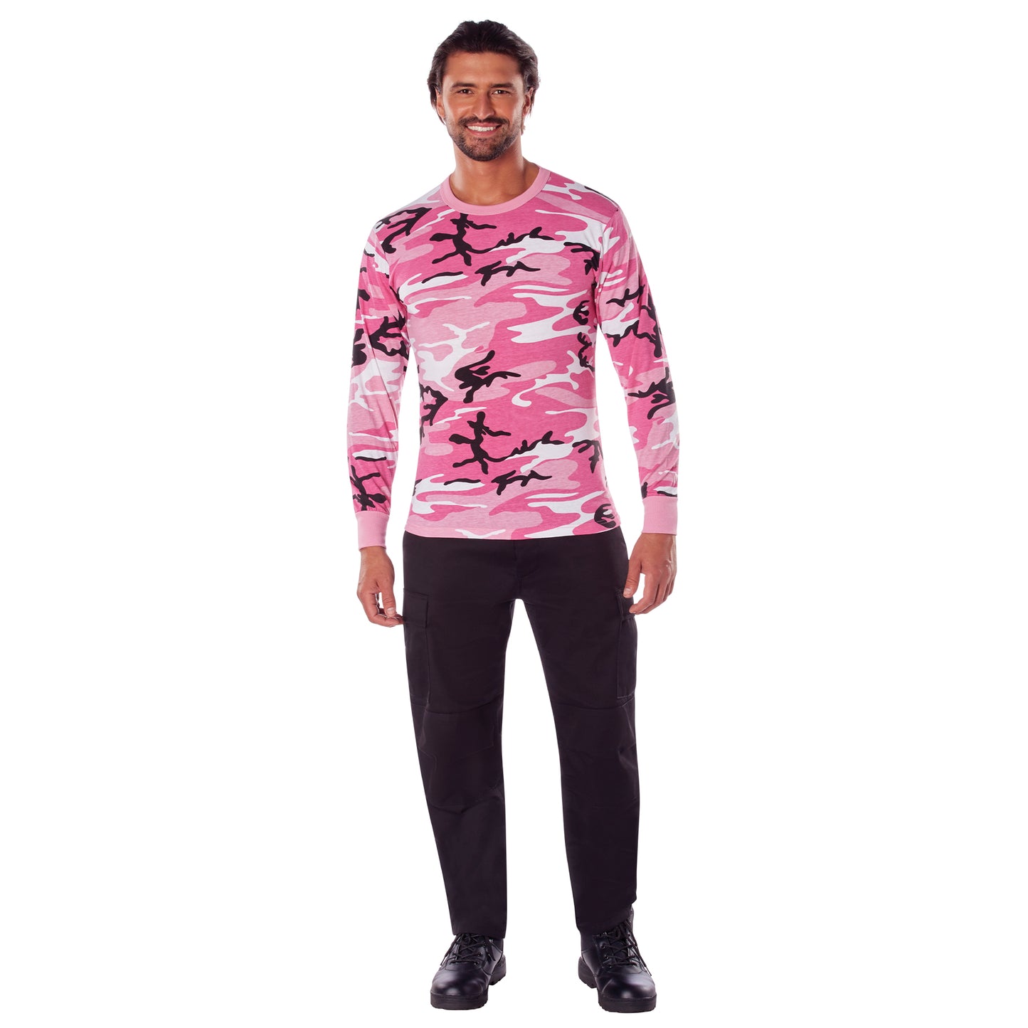 Rothco Long Sleeve Color Camo T-Shirt | Outdoor and Tactical Use