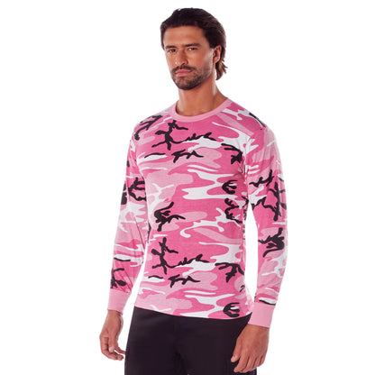 Rothco Long Sleeve Color Camo T-Shirt | Outdoor and Tactical Use