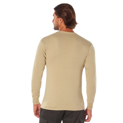 Rothco Long Sleeve Solid T-Shirt | Comfortable, Durable & Customizable