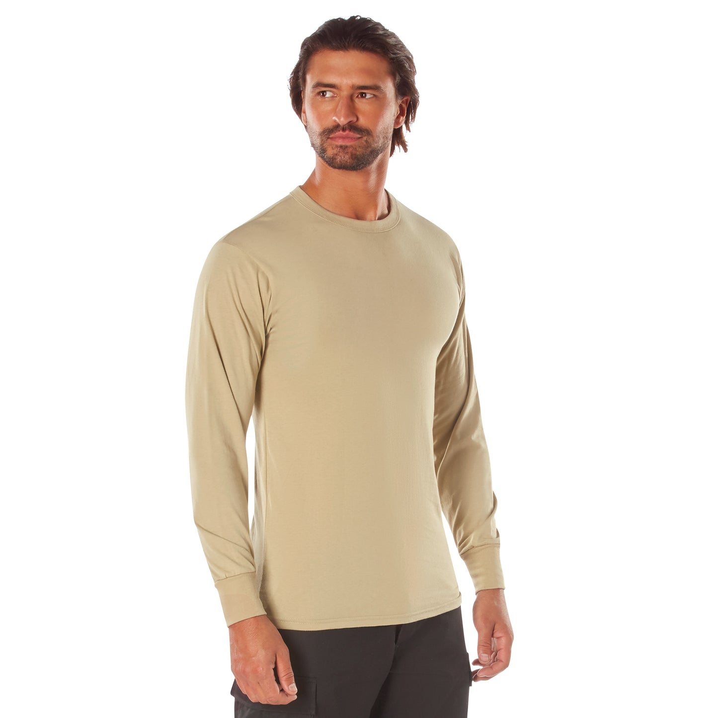 Rothco Long Sleeve Solid T-Shirt | Comfortable, Durable & Customizable