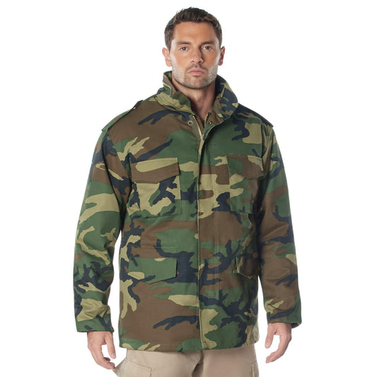 Rothco Camo M-65 Field Jacket | All-Weather Tactical Military Jacket