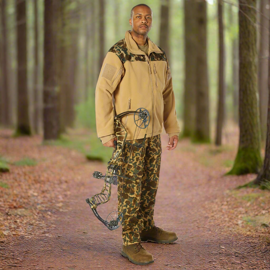 Rothco x Bear Archery Fred Bear Camo Spec Ops Tactical Fleece Jacket