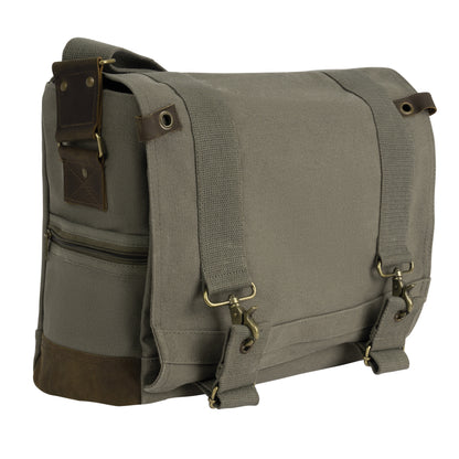 Rothco Vintage Canvas B 15 Pilot Messenger Bag