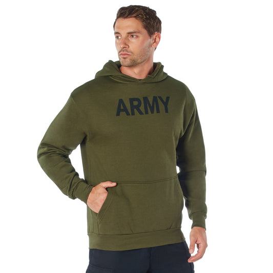 Rothco Army PT Pullover Hooded Sweatshirt