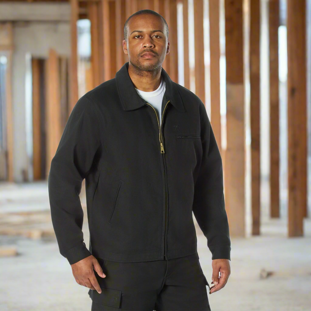 Rothco Lightweight Canvas Work Jacket | Durable and Stylish Workwear