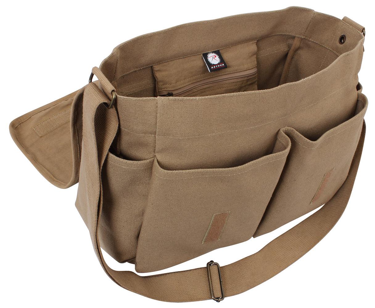 Rothco Classic Canvas Messenger Bag | Tac Essentials