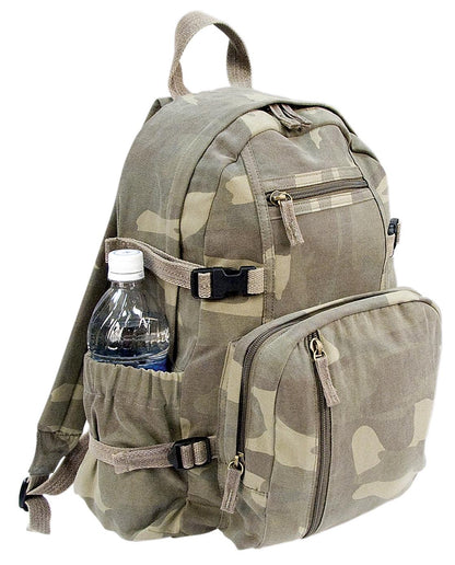 Rothco Vintage Canvas Compact Backpack | Tac Essentials