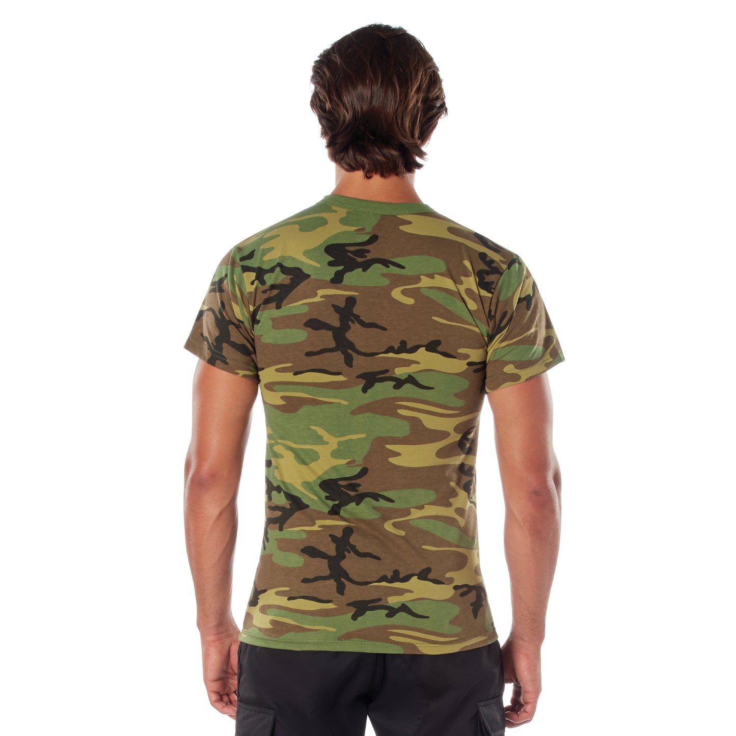 Rothco Heavyweight Camo T-Shirt | Durable Cotton-Poly Blend, Tagless