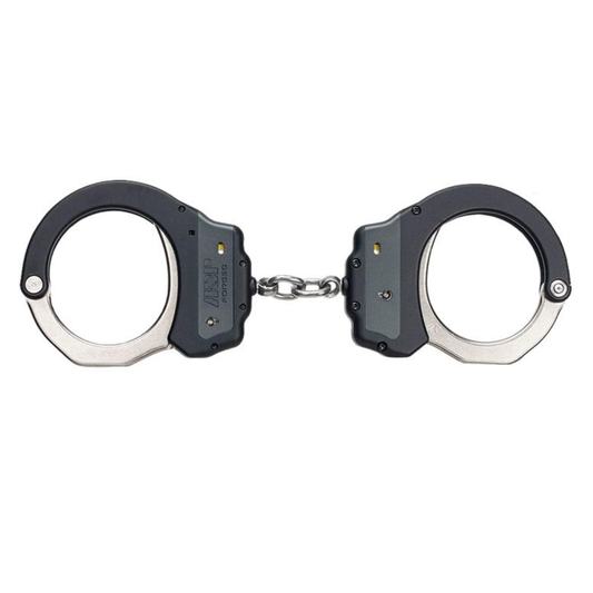 Chain Handcuffs - ASP Identifier Chain Ultra Plus Cuffs (Steel Bow)