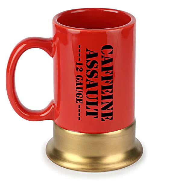 Caliber Gourmet 12 Gauge Caffeine Assault Coffee Mug