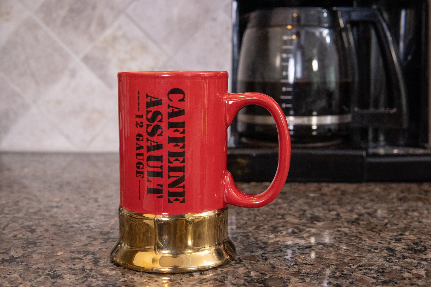 Caliber Gourmet 12 Gauge Caffeine Assault Coffee Mug