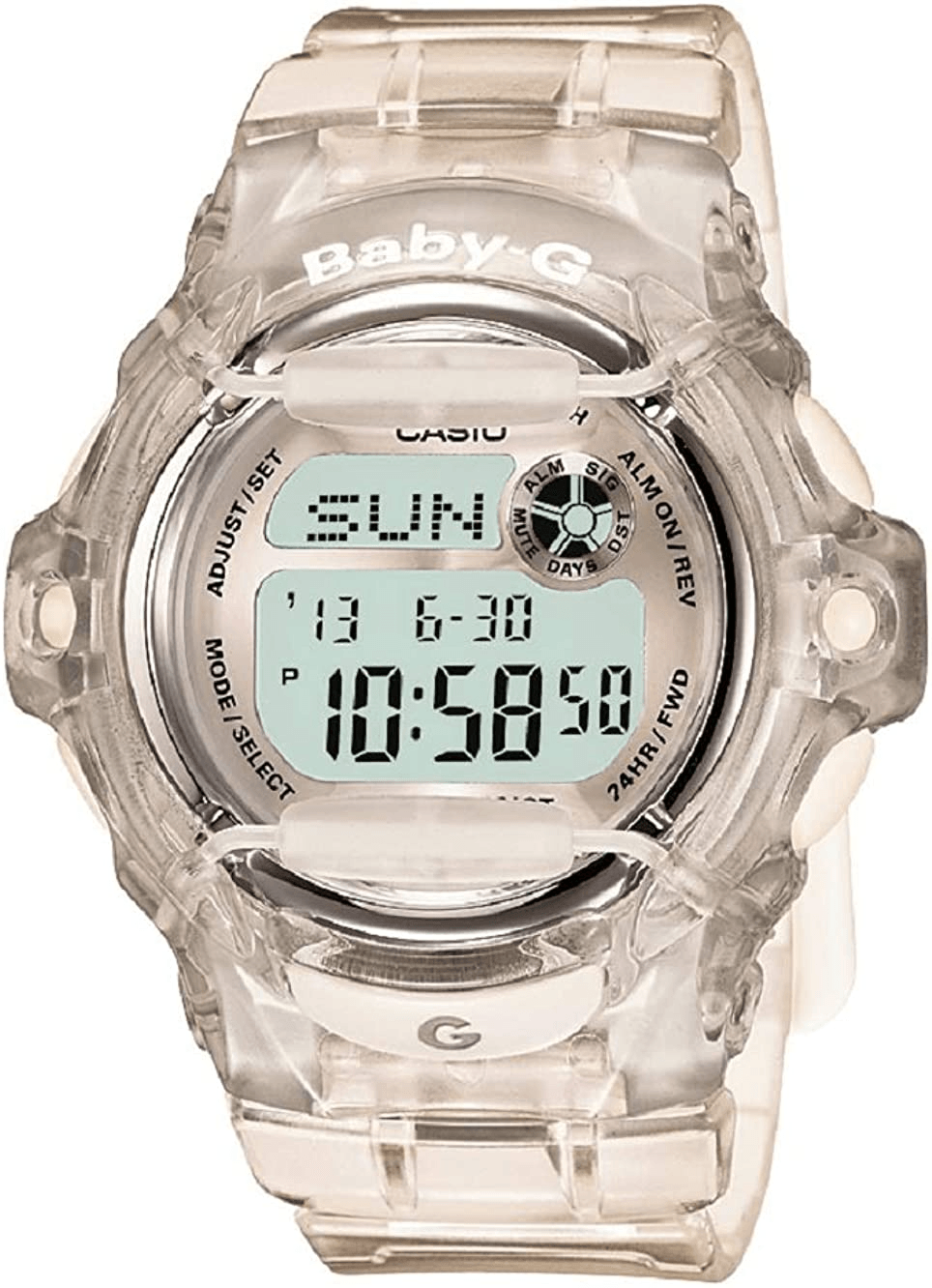 Watches - Casio Baby-G Digital Watch W/ Translucent Strap