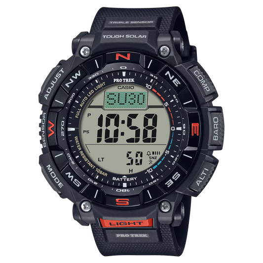 Watches - Casio Pro Trek Solar Triple Sensor Watch