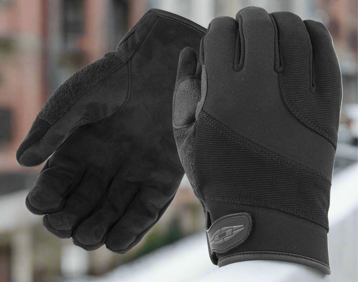 Tactical & Duty Gloves - Damascus Patrol Guard Gloves W/ Cut Resistant Palms