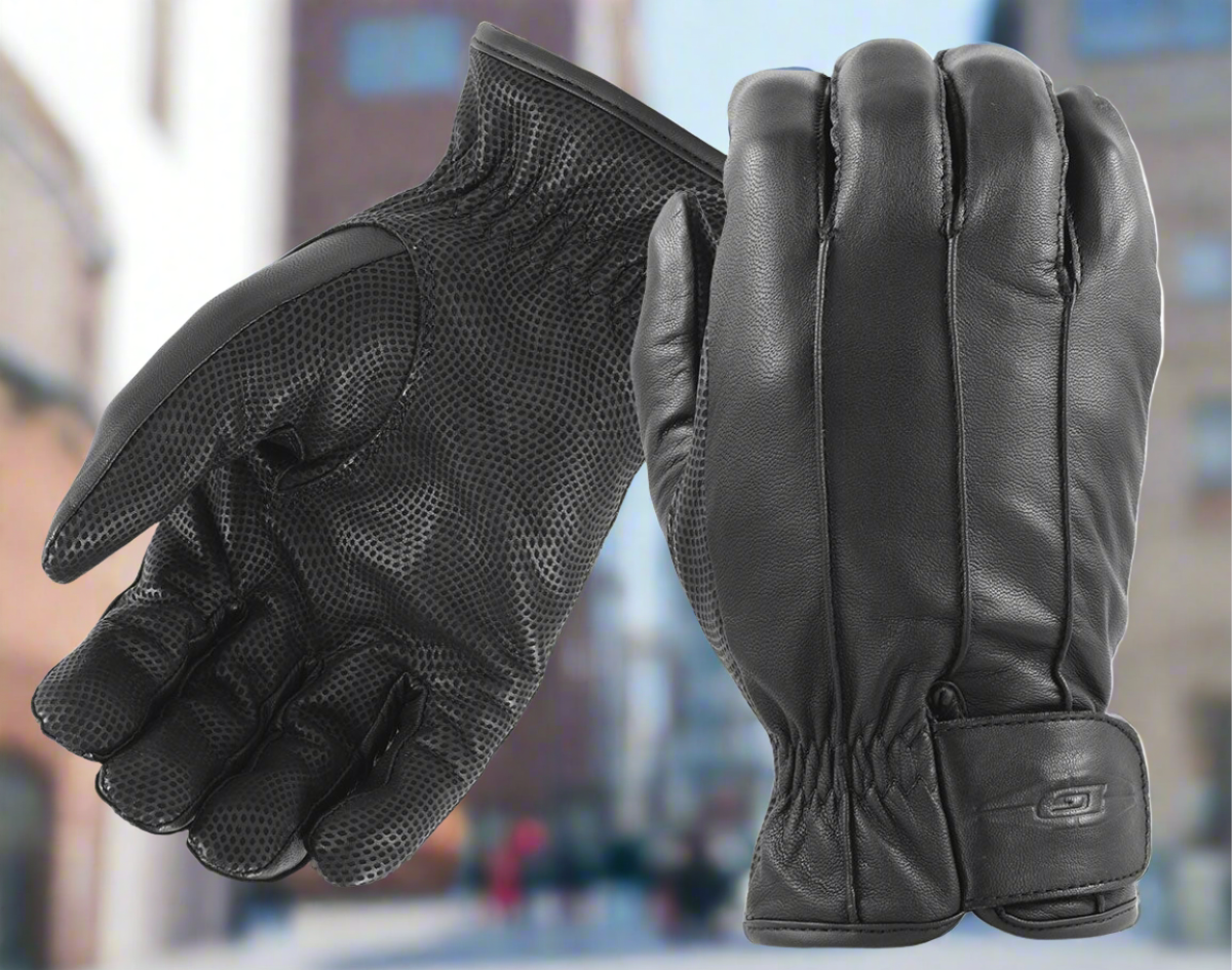 Tactical & Duty Gloves - Damascus Goatskin Leather Insulated Winter Patrol Glove