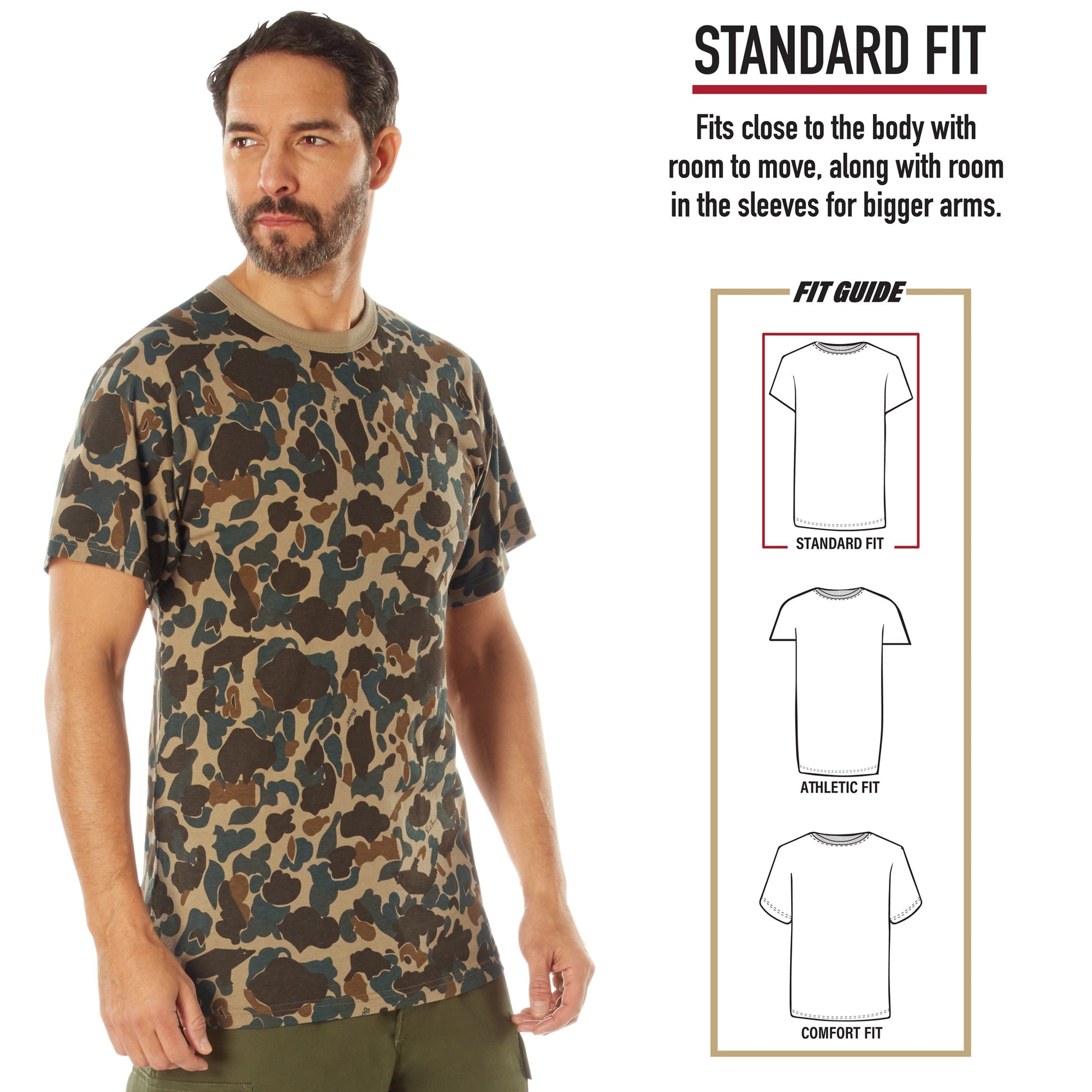 Rothco X Bear Archery Fred Bear Camo T-Shirt | Outdoor Hunting Apparel