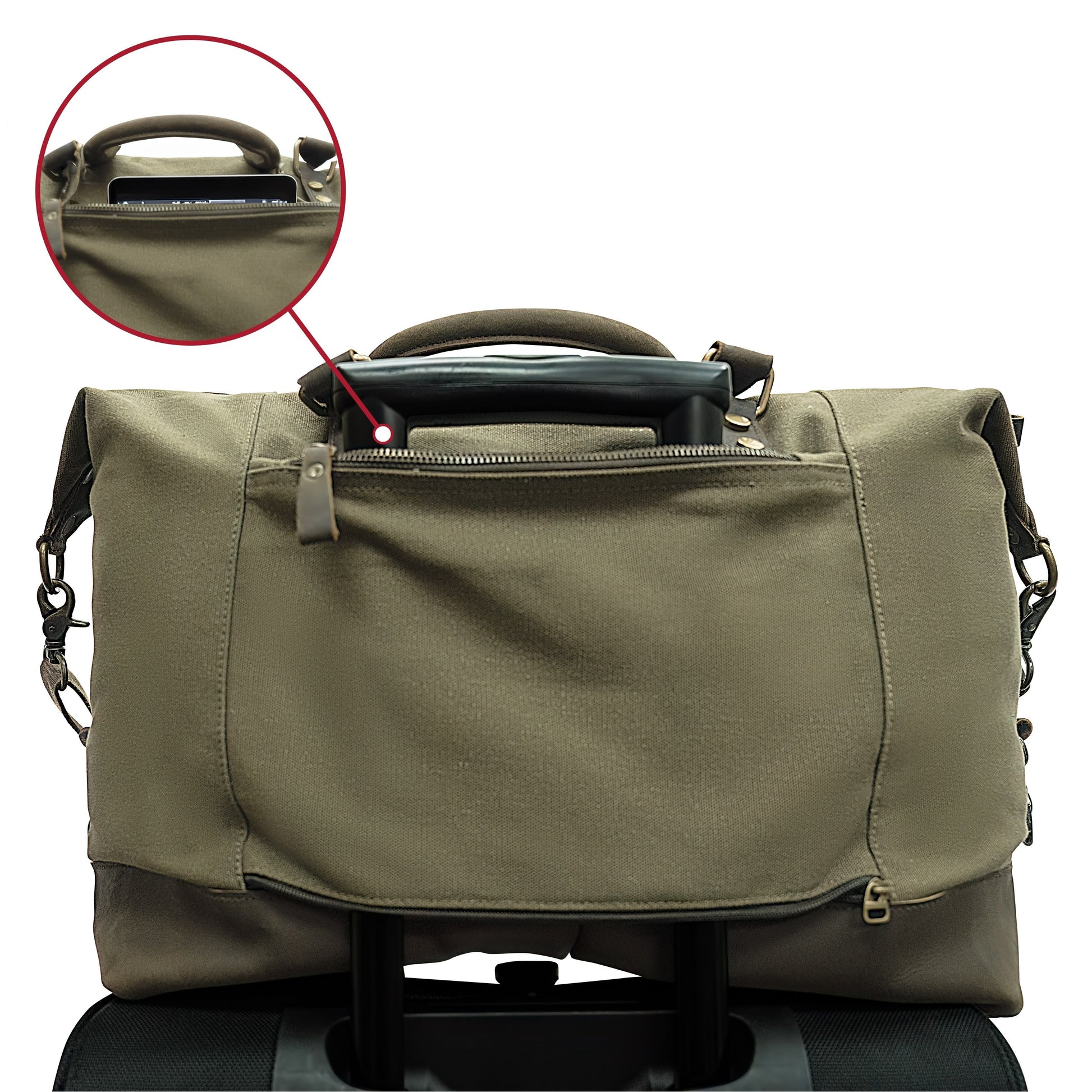 Duffel Bags - Rothco Vintage Carry On Travel Bag