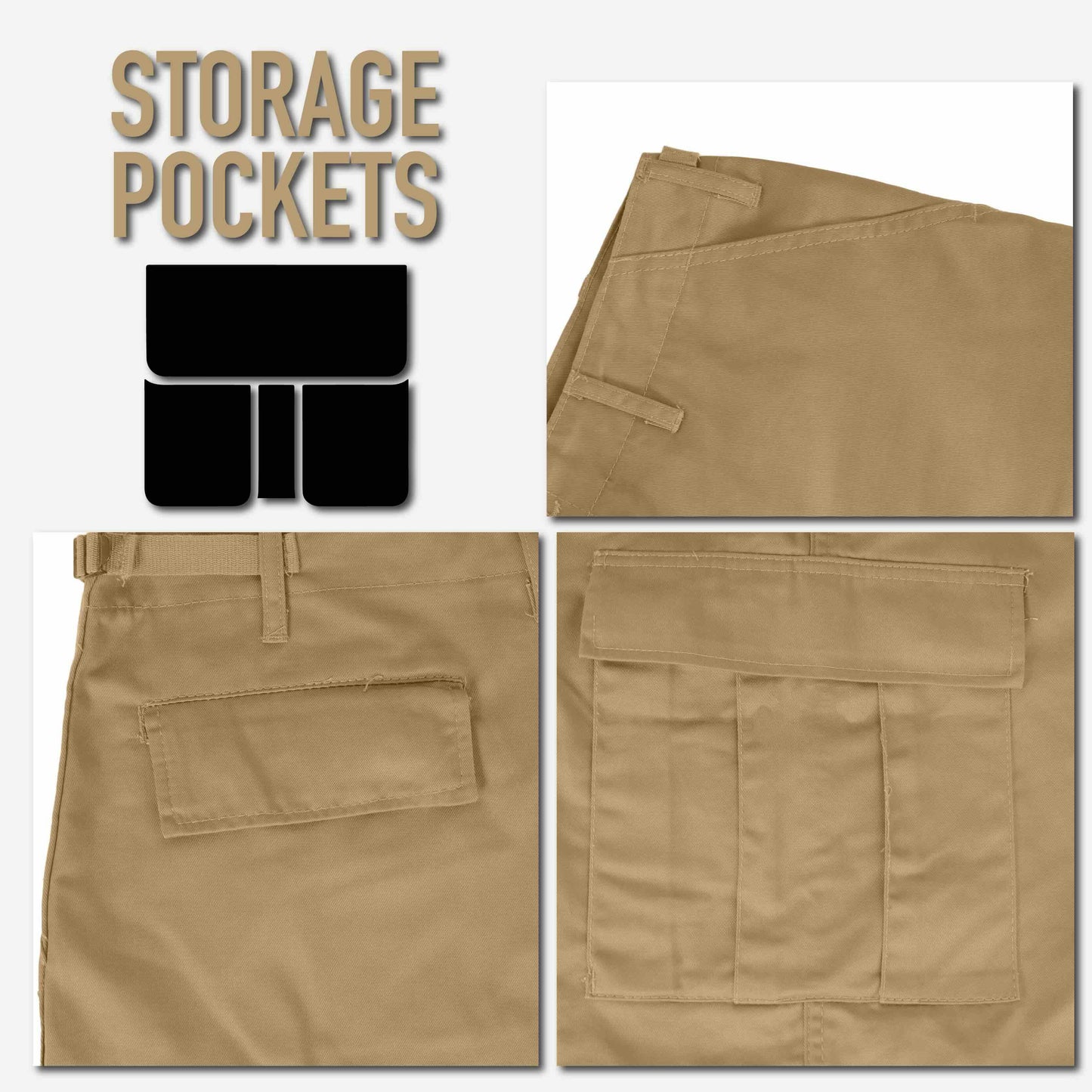 Shorts - Rothco Tactical BDU Shorts
