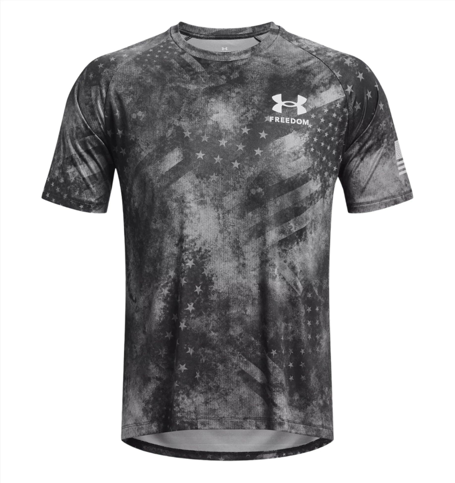 Under Armour Freedom Tech Camo Short Sleeve-Tac Essentials