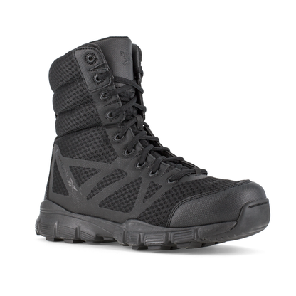 Boots - Reebok Dauntless 8'' Seamless Tactical Boot W/ Soft Toe - Black