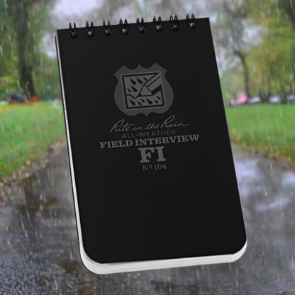 Notepads & Clipboards - Rite In The Rain Field Interview Notebook (3" X 5")